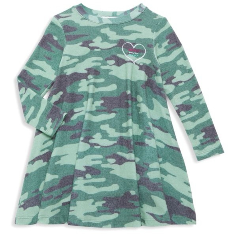 Sol Angeles Girl's Camo Hacci Dress
